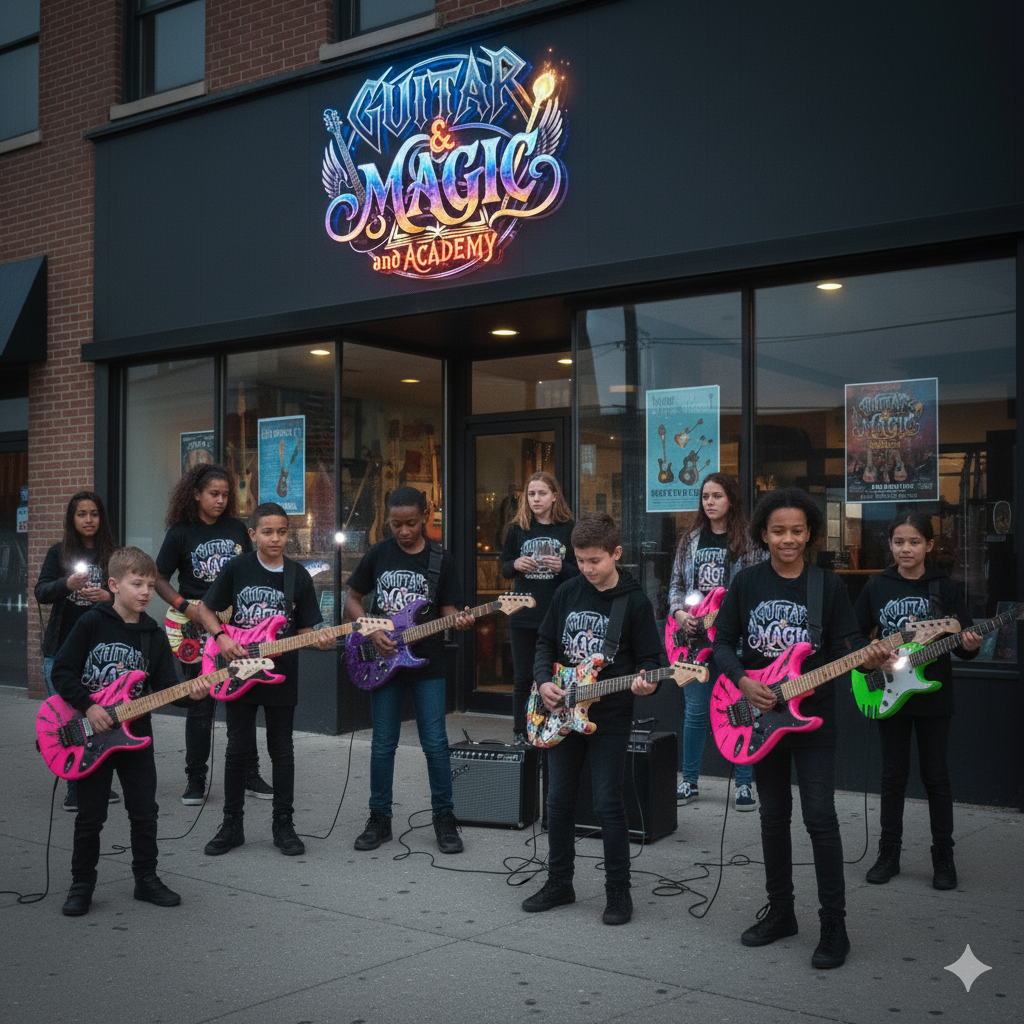 GUITAR & MAGIC LESSONS