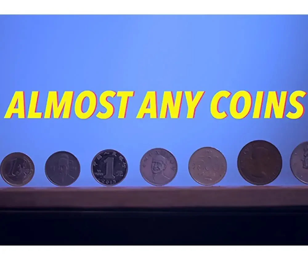 ROLLER COASTER Magic Trick Professional Coin Into Glass Cup Magician Close Up Illusions Gimmicks Mentalism Penetration Magia
