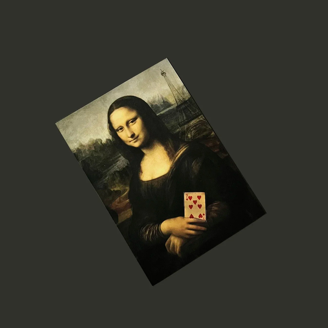 Mona Lisa's Prediction Close Up Magic Tricks Illusions Gimmicks Mentalism Magic Props Magician Magia Street Card Magie Bar Trick