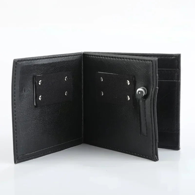 Newest 2-in-1 Fire Wallet - Magic Techniques Stage Magic Props Street Card Magic Fun Illusion Magician Wallet Portable Lighter