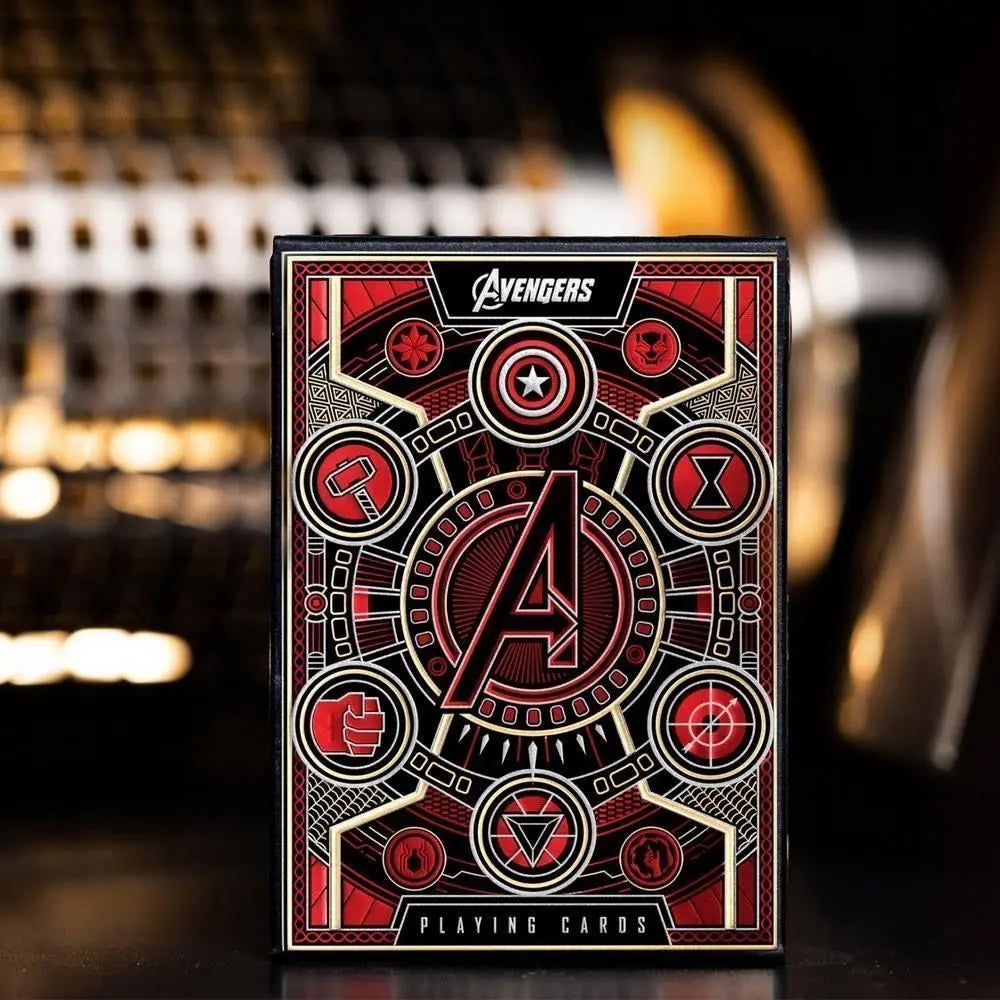 Marvel Avengers Creative Playing Card Collection Card Iron Man Personalized Student Party Game Magic Prop Peripheral Movie